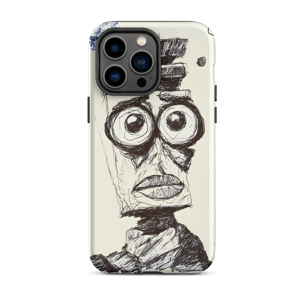 Abstract Surrealist Figure in Cubism