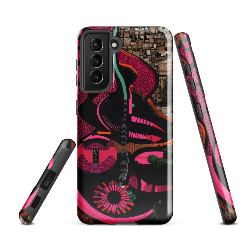 Urban Symphony in Pink