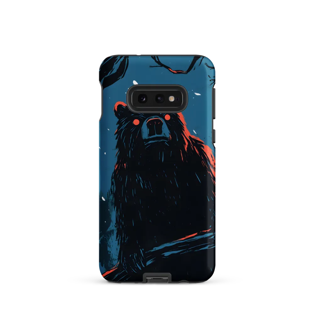 Eerie Majesty: A Bear in the Night
