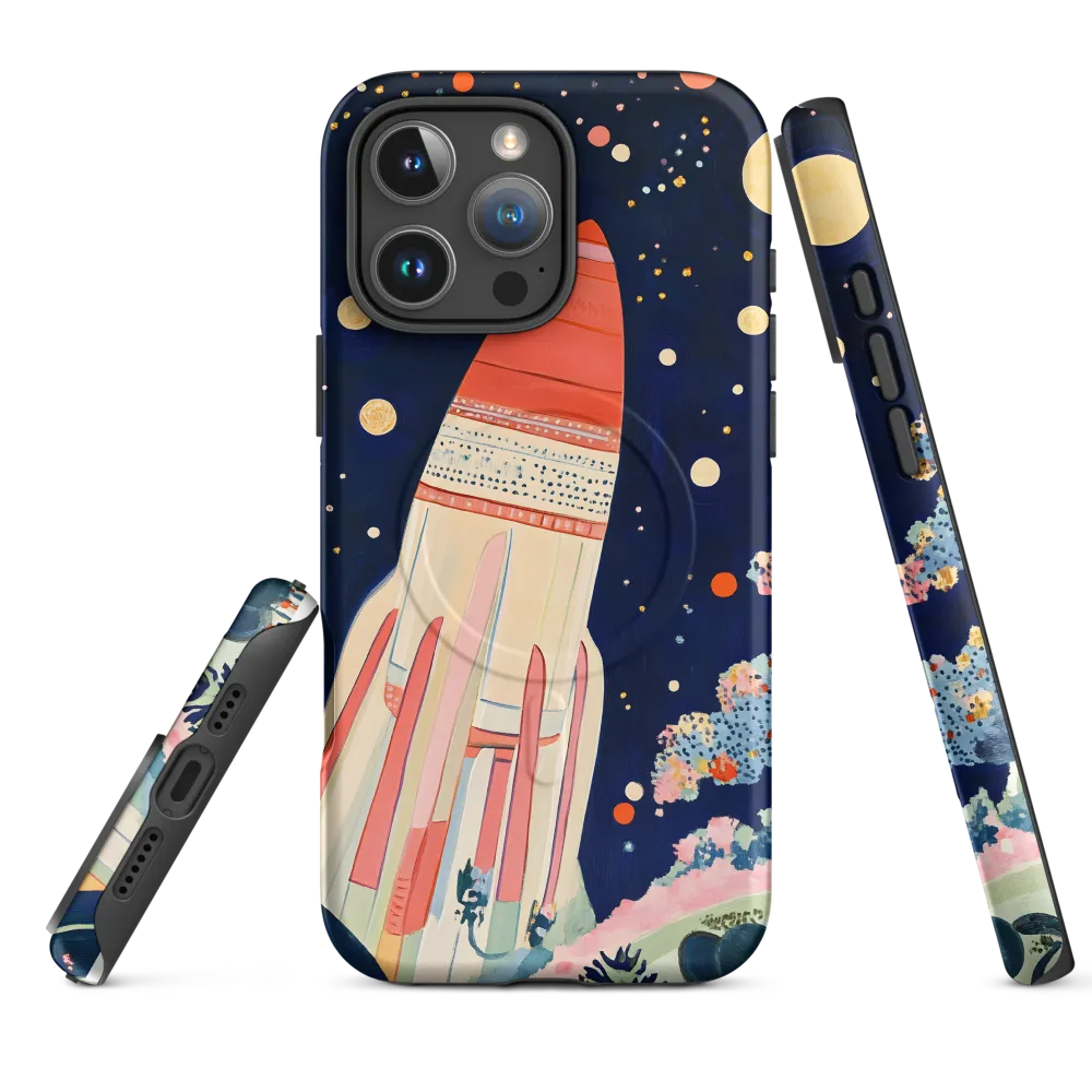 Cosmic Dreams: The Rocket's Journey