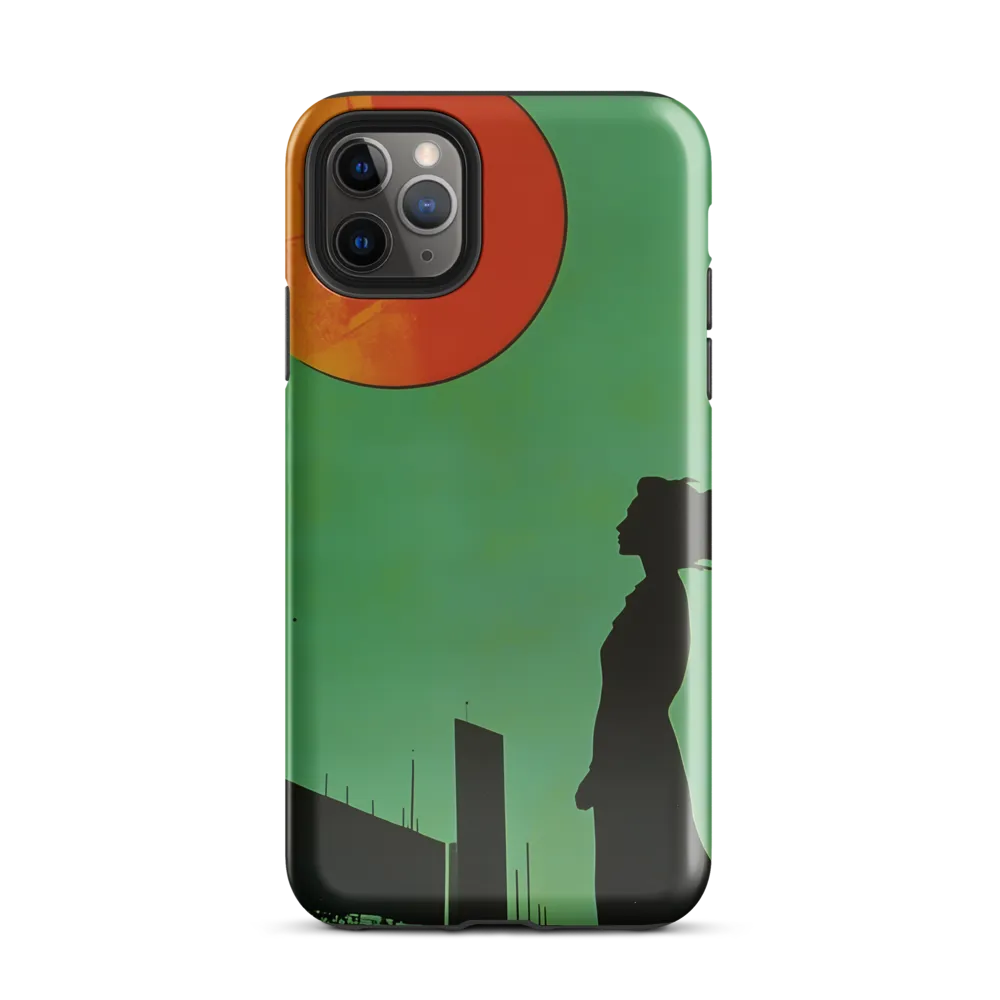 Silhouette of Contemplation | Phone Case |  11 Pro Max | Tough Case | Glossy