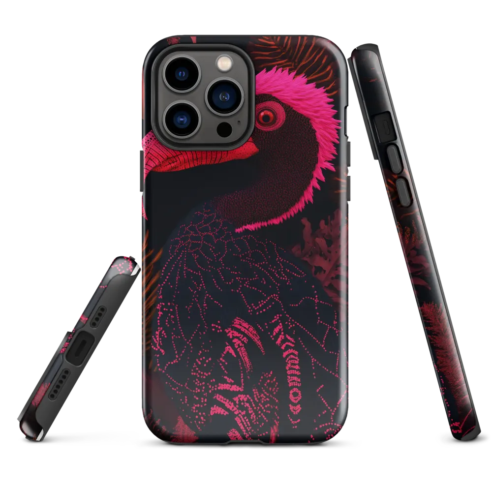 Tropical Echoes: A Modern Avian Portrait
