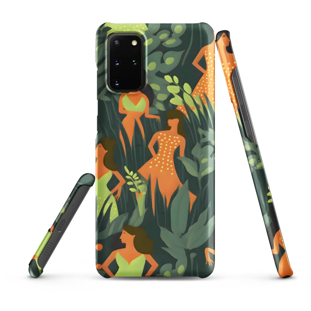 Playful Harmony in Patterns | Phone Case |  S20 Plus | Snap Case | Matte