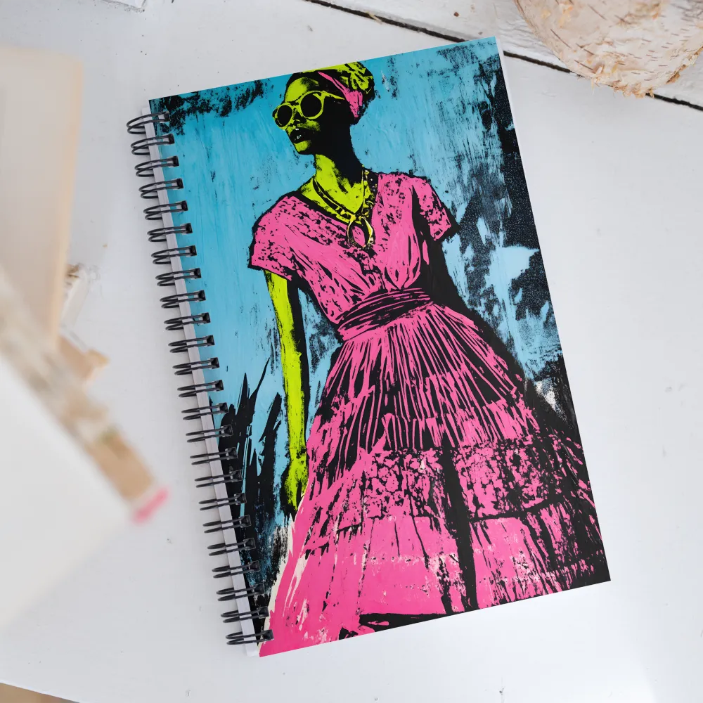 Vibrant Elegance | Spiral Notebook