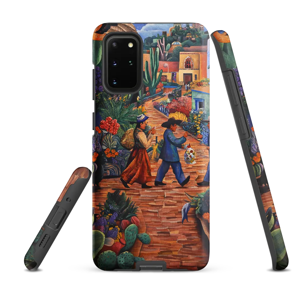 A Mosaic Journey Through Colorful Landscapes