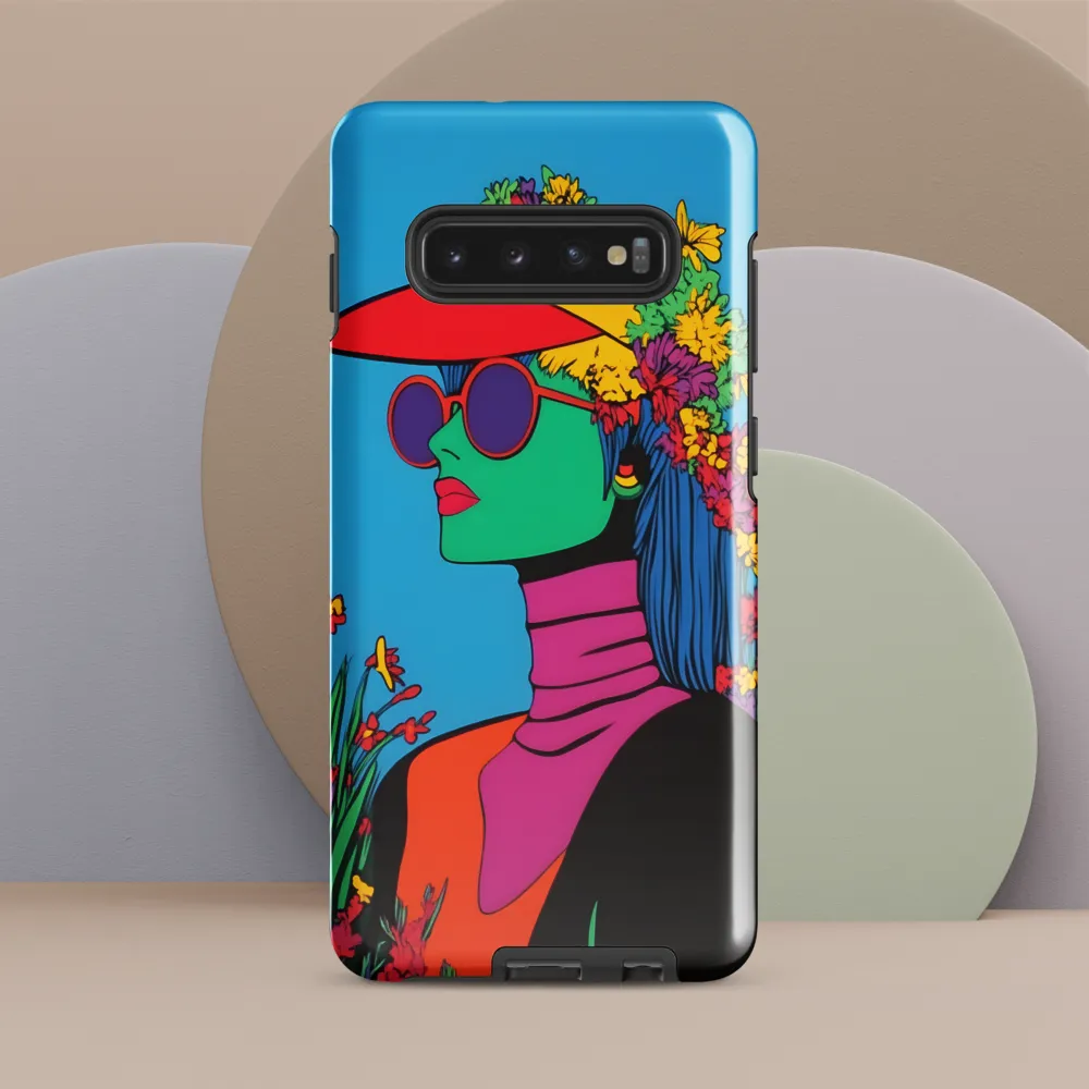 Botanical Elegance | Phone Case |  S10 Plus | Tough Case | Glossy