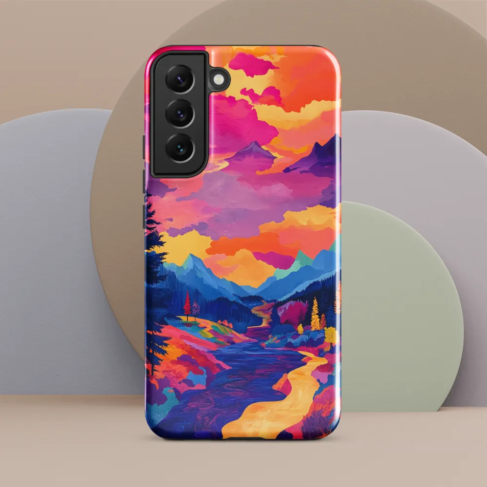 Radiant Serenity: A Surreal Landscape