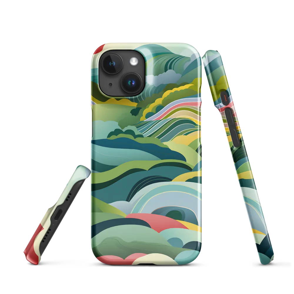 Waves of Serenity | Phone Case |  15 | Snap Case | Glossy
