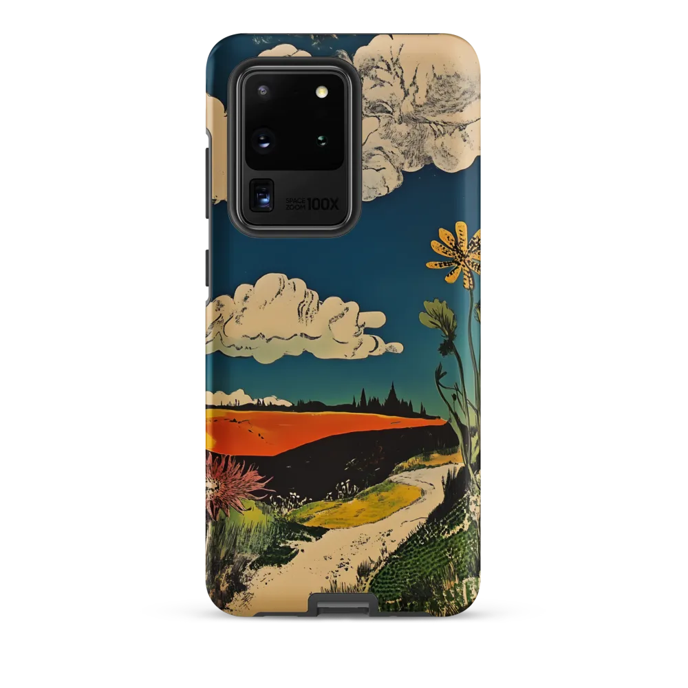 Surreal Blooming Landscape