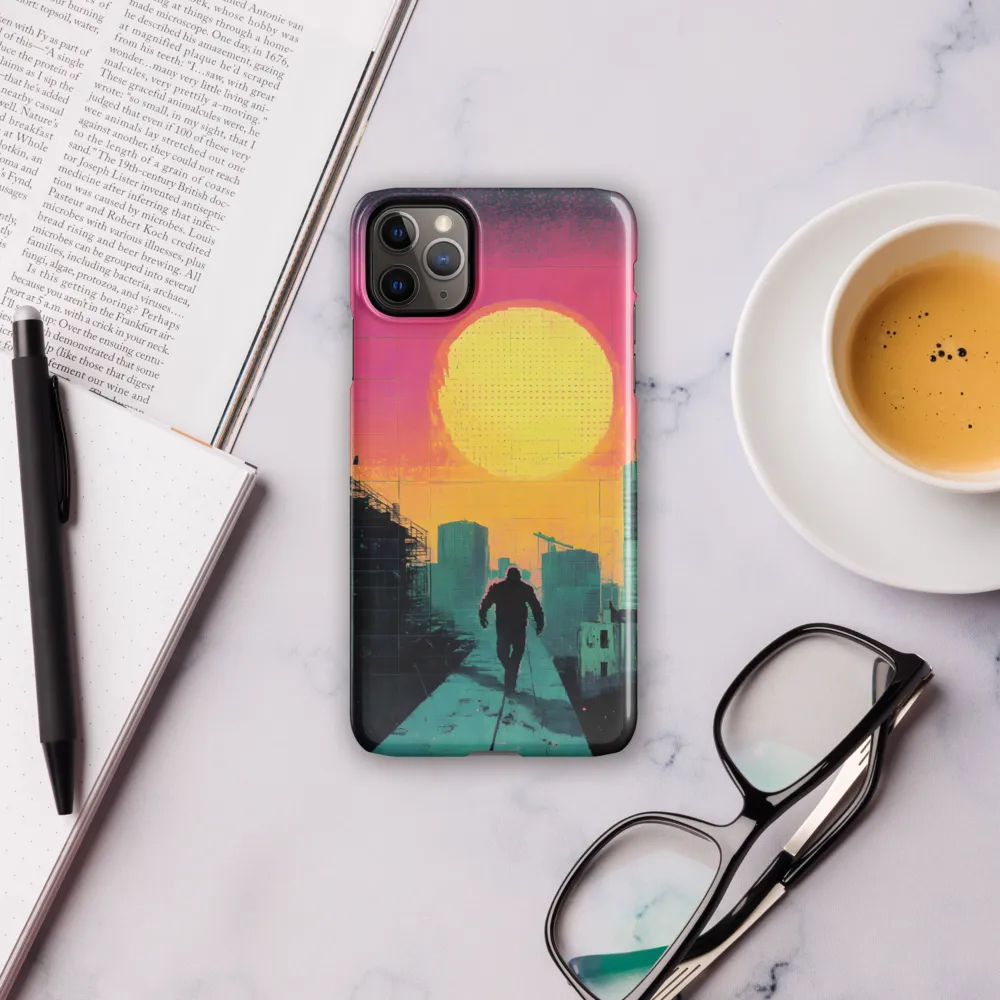 Solitude in a Neon City | Phone Case |  11 Pro Max | Snap Case | Glossy