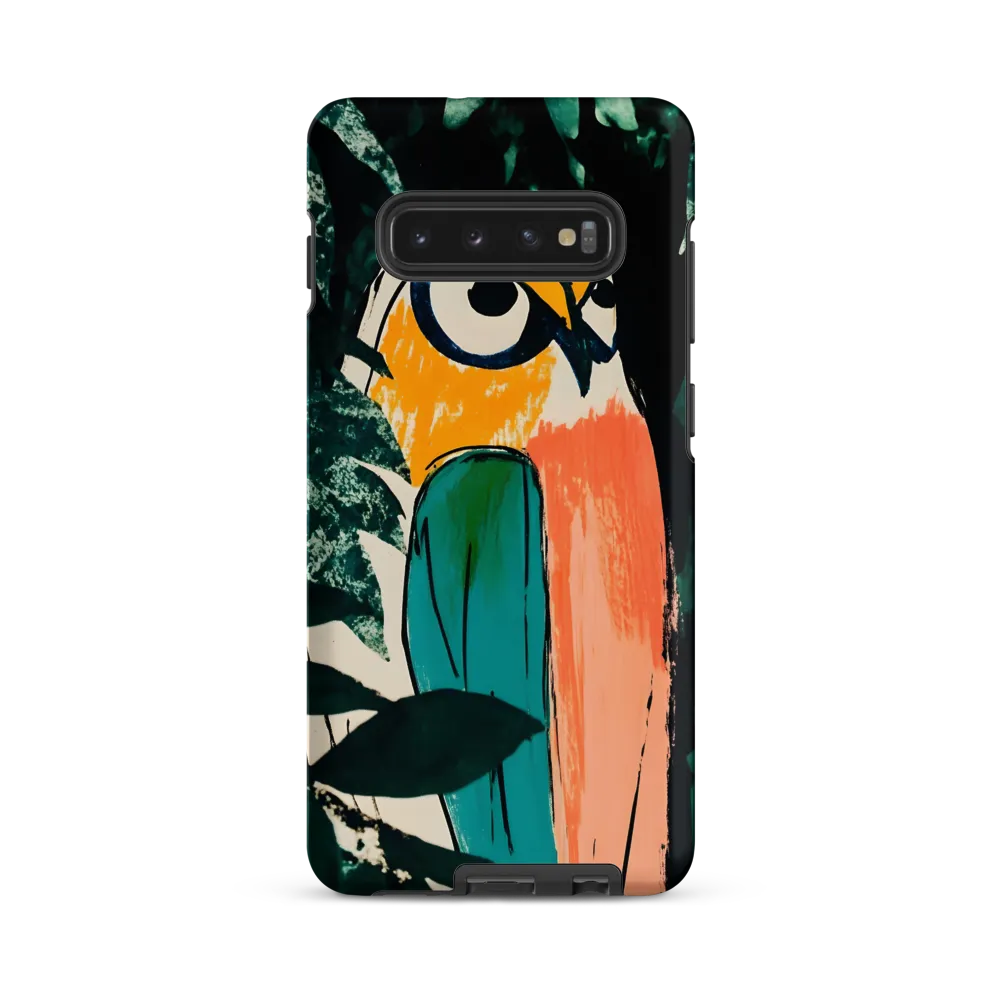 Camouflaged Majesty: The Abstract Owl