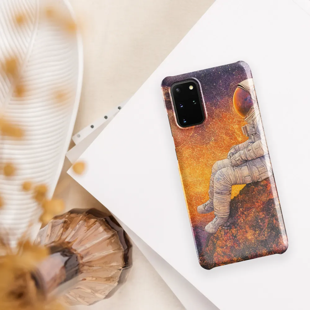 Cosmic Contemplation | Phone Case |  S20 Plus | Snap Case | Glossy