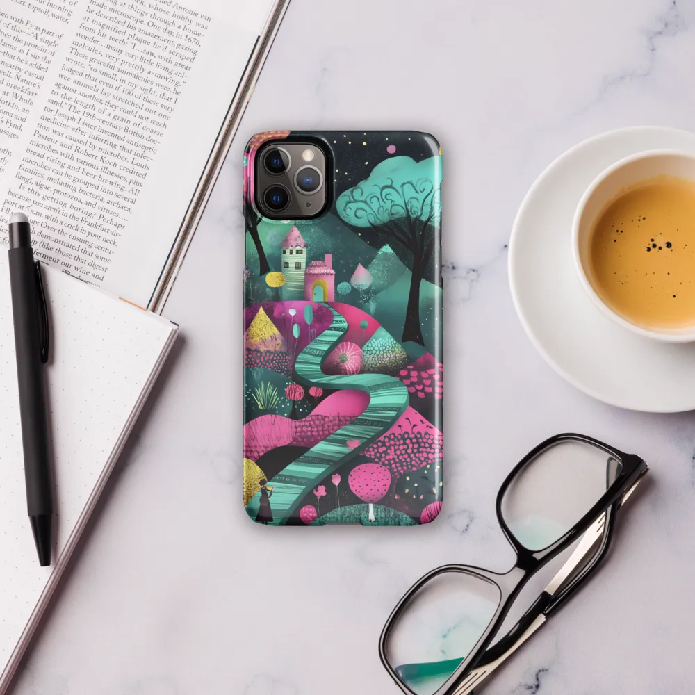 Whimsical Journey through Colorful Lands | Phone Case |  11 Pro Max | Snap Case | Glossy