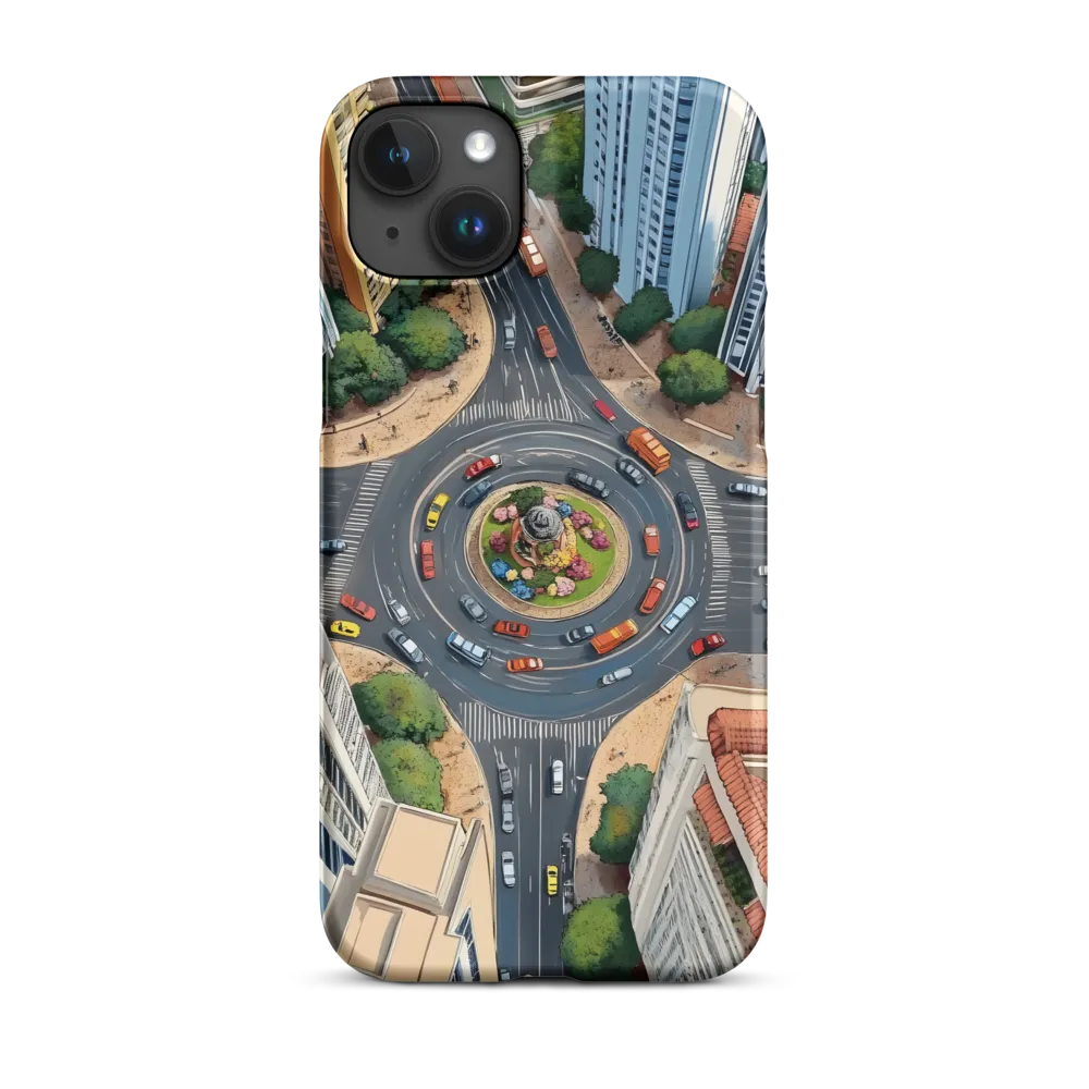 Urban Symphony: Aerial Vision of City Life