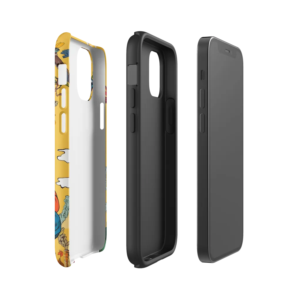 Embrace of Nature | Phone Case |  12 mini | Tough Case | Matte