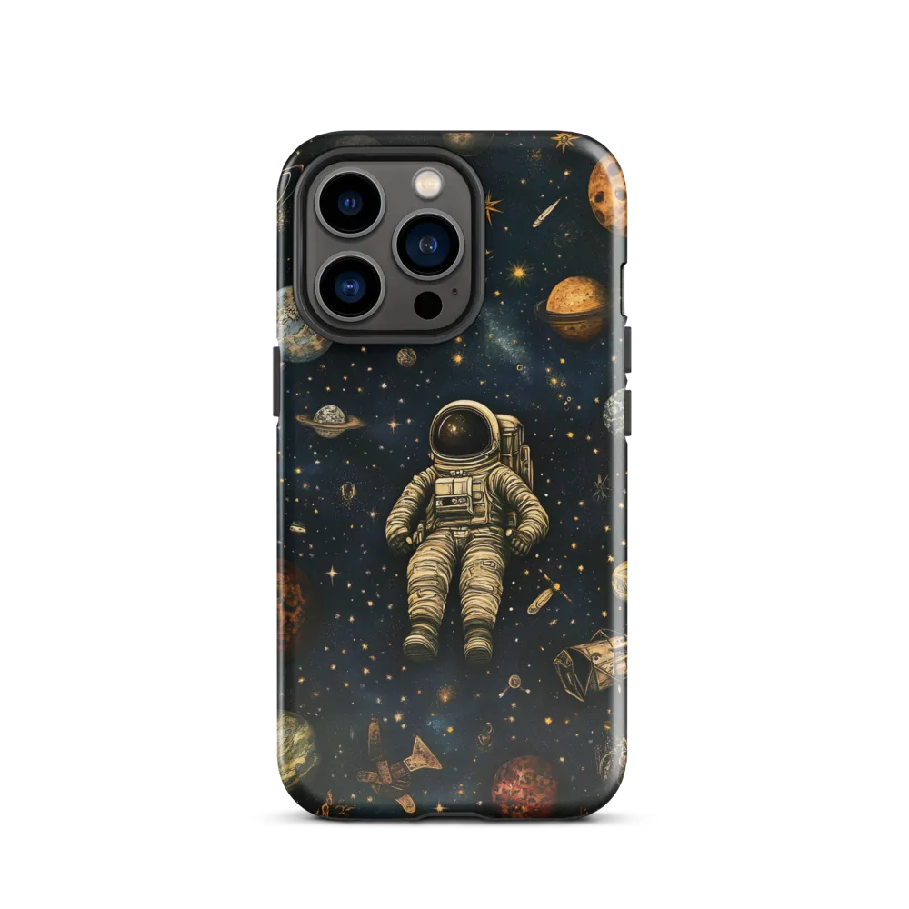 Cosmic Voyage: An Astronaut's Solitude