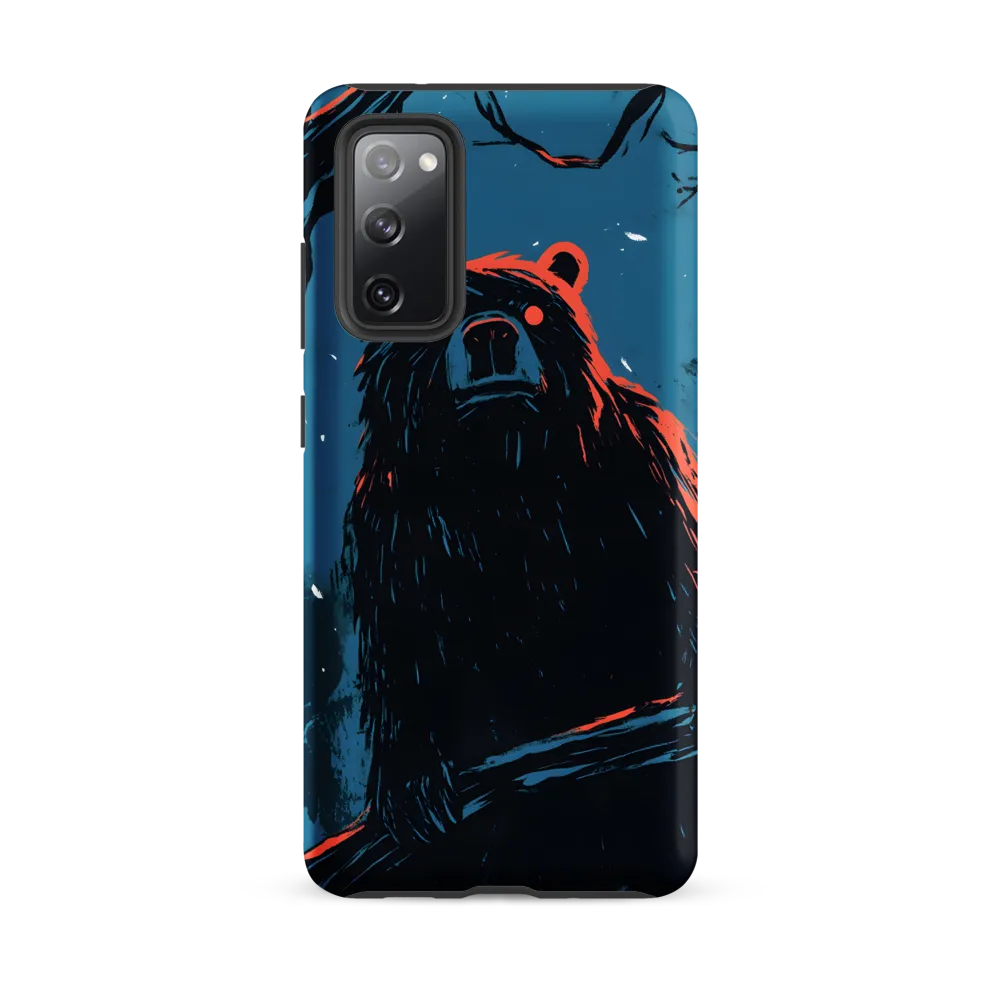 Eerie Majesty: A Bear in the Night