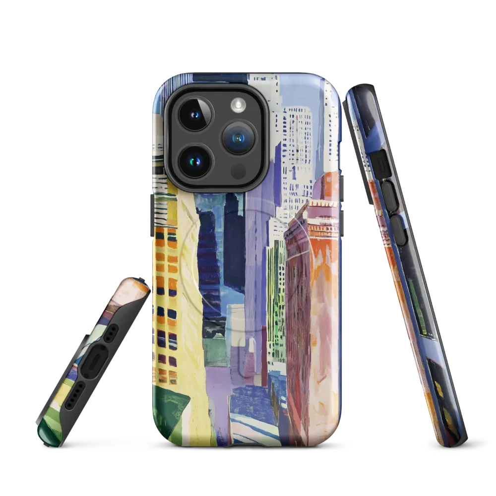 Urban Symphony in Color | Phone Case |  14 Pro | MagSafe® Tough Case | Glossy
