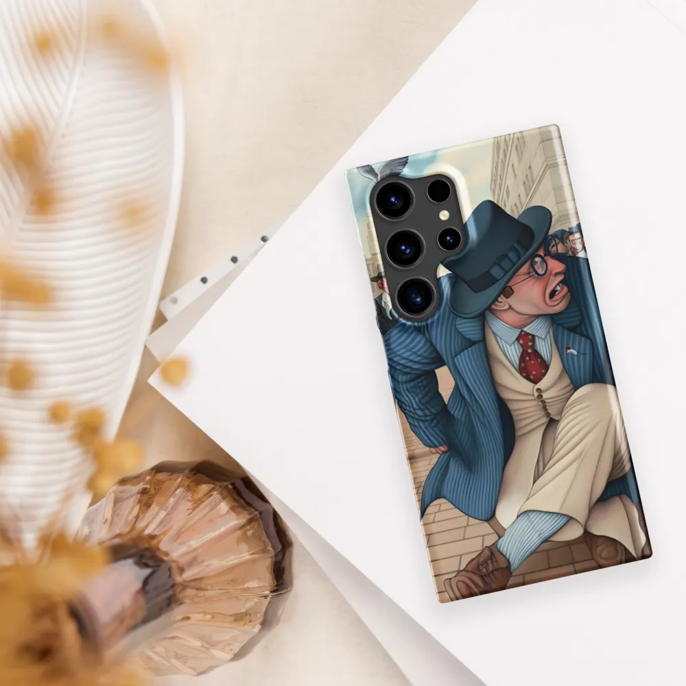 Caught in Tension | Phone Case |  S24 Ultra | Snap Case | Matte