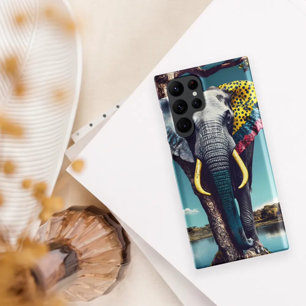 Playful Elegance: The Surreal Elephant
