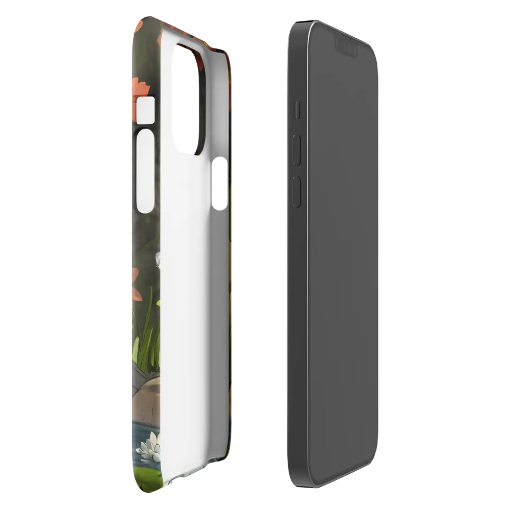 Tranquility by the Waterside | Phone Case |  13 Pro Max | Snap Case | Glossy