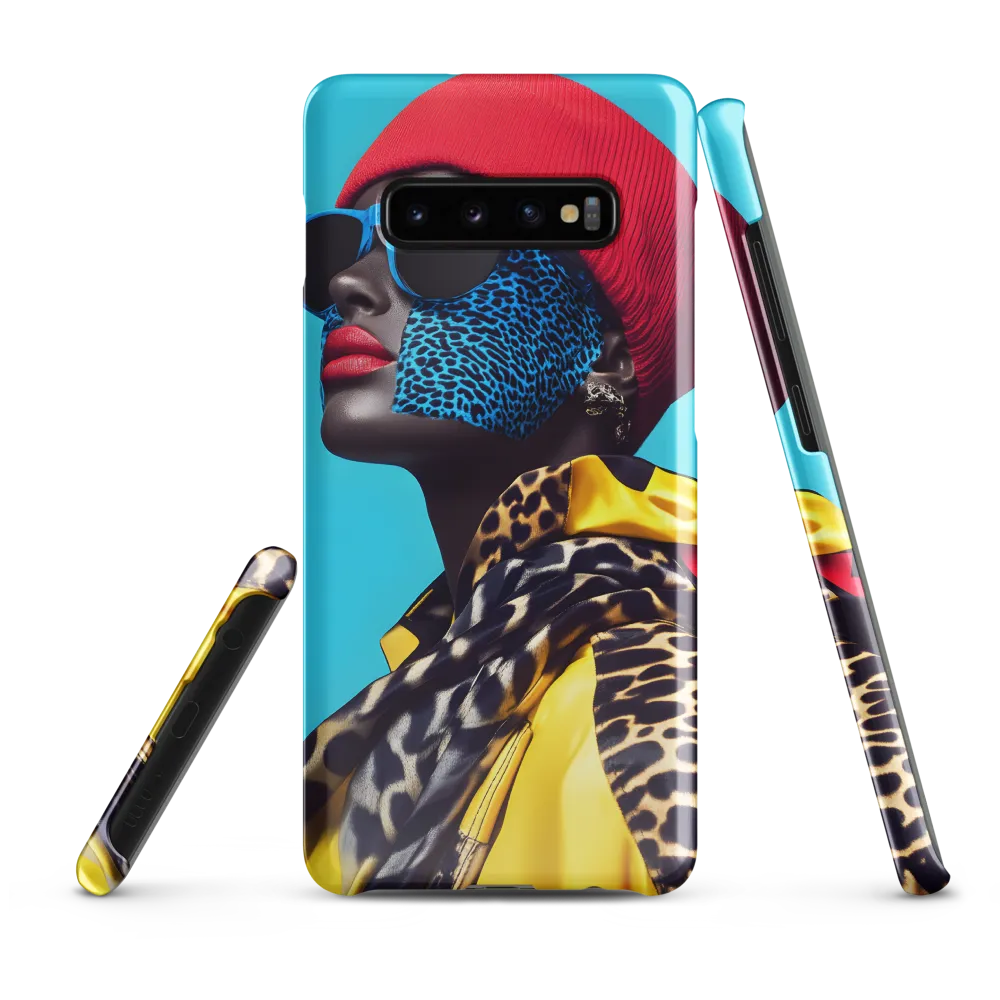 Bold Modernity: A Fashion Portrait | Phone Case |  S10 Plus | Snap Case | Glossy