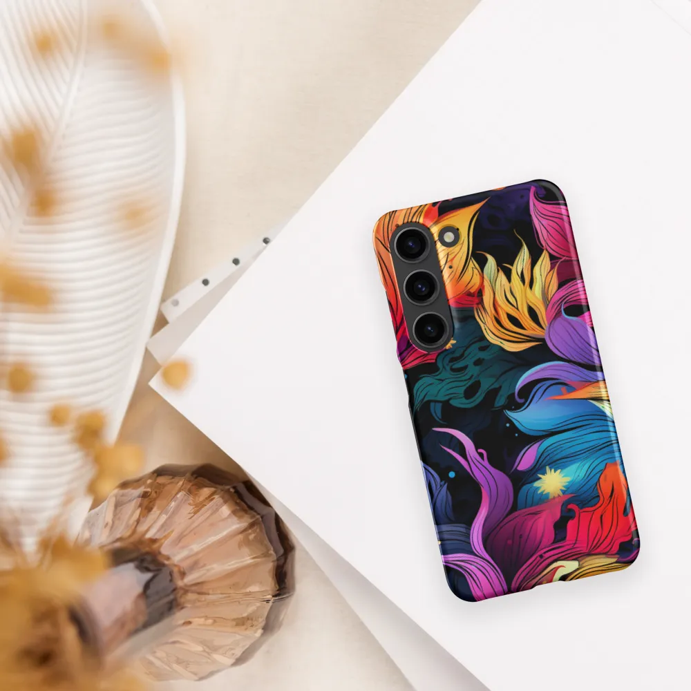 Floral Symphony | Phone Case |  S23 | Snap Case | Matte