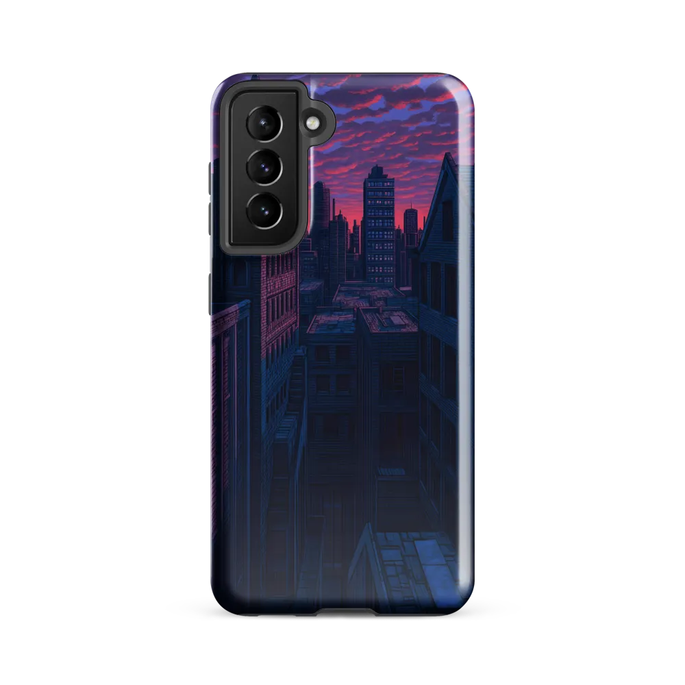 City of Secrets at Dusk | Phone Case |  S21 FE | Tough Case | Glossy