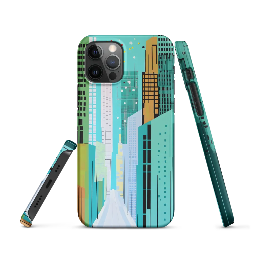 Urban Symphony in Turquoise