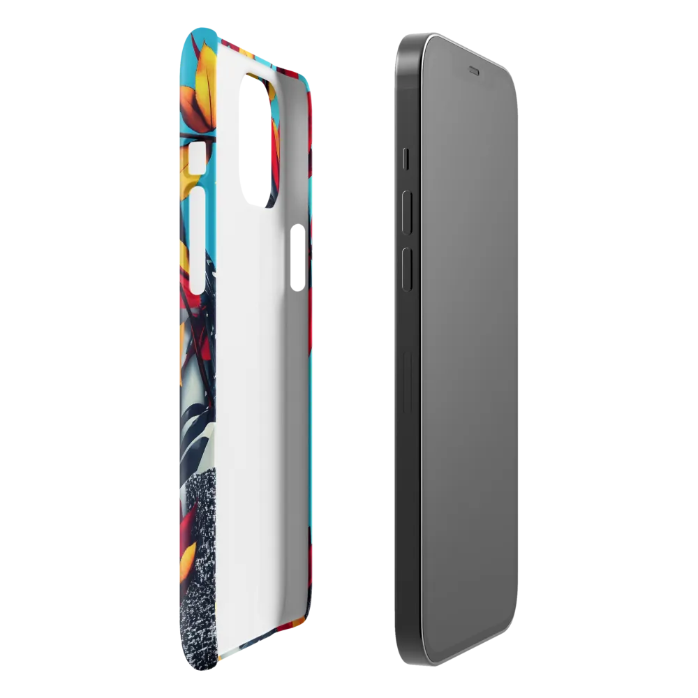 Futuristic Fusion: Nature Meets Technology | Phone Case |  12 Pro Max | Snap Case | Glossy