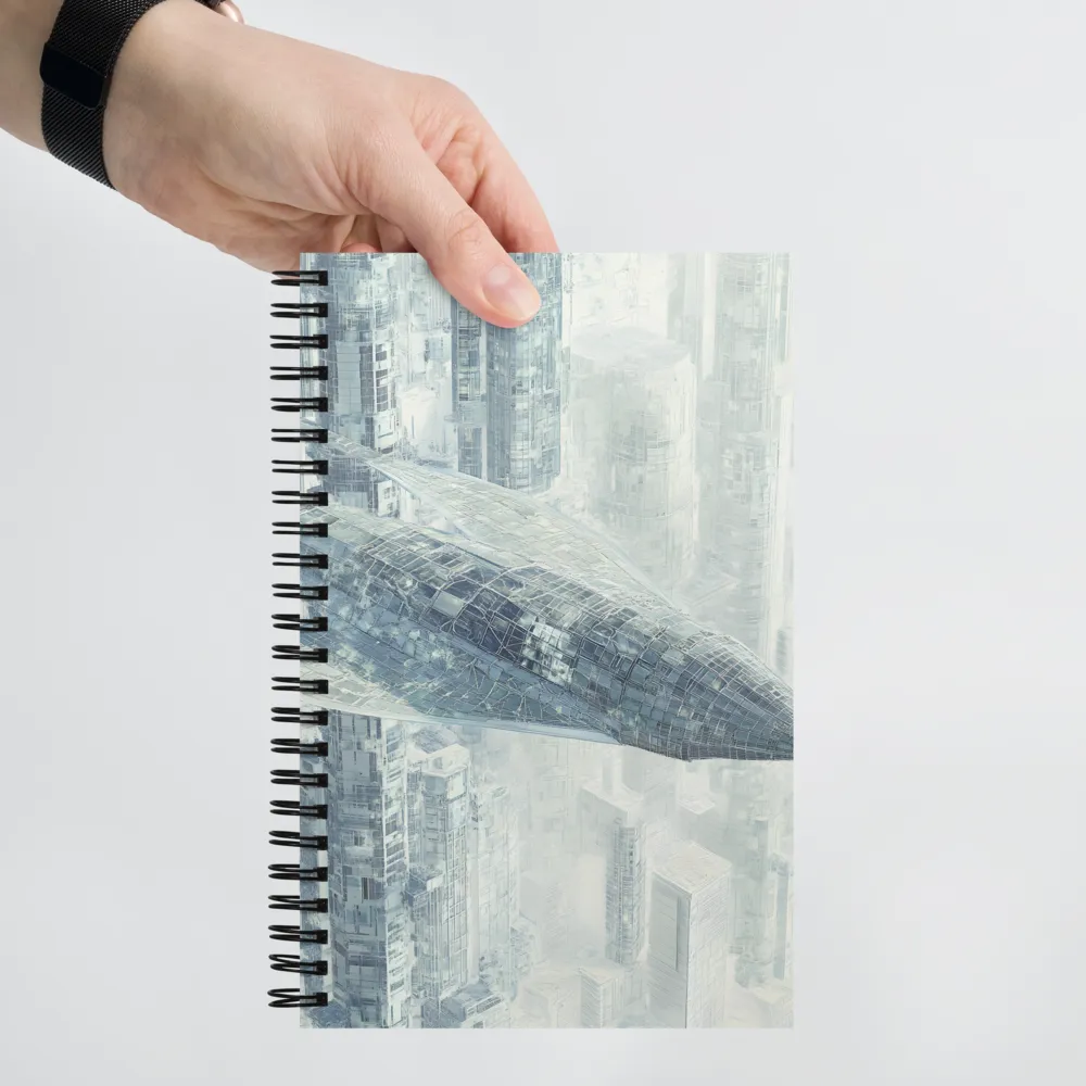 Futuristic Elevation | Spiral Notebook