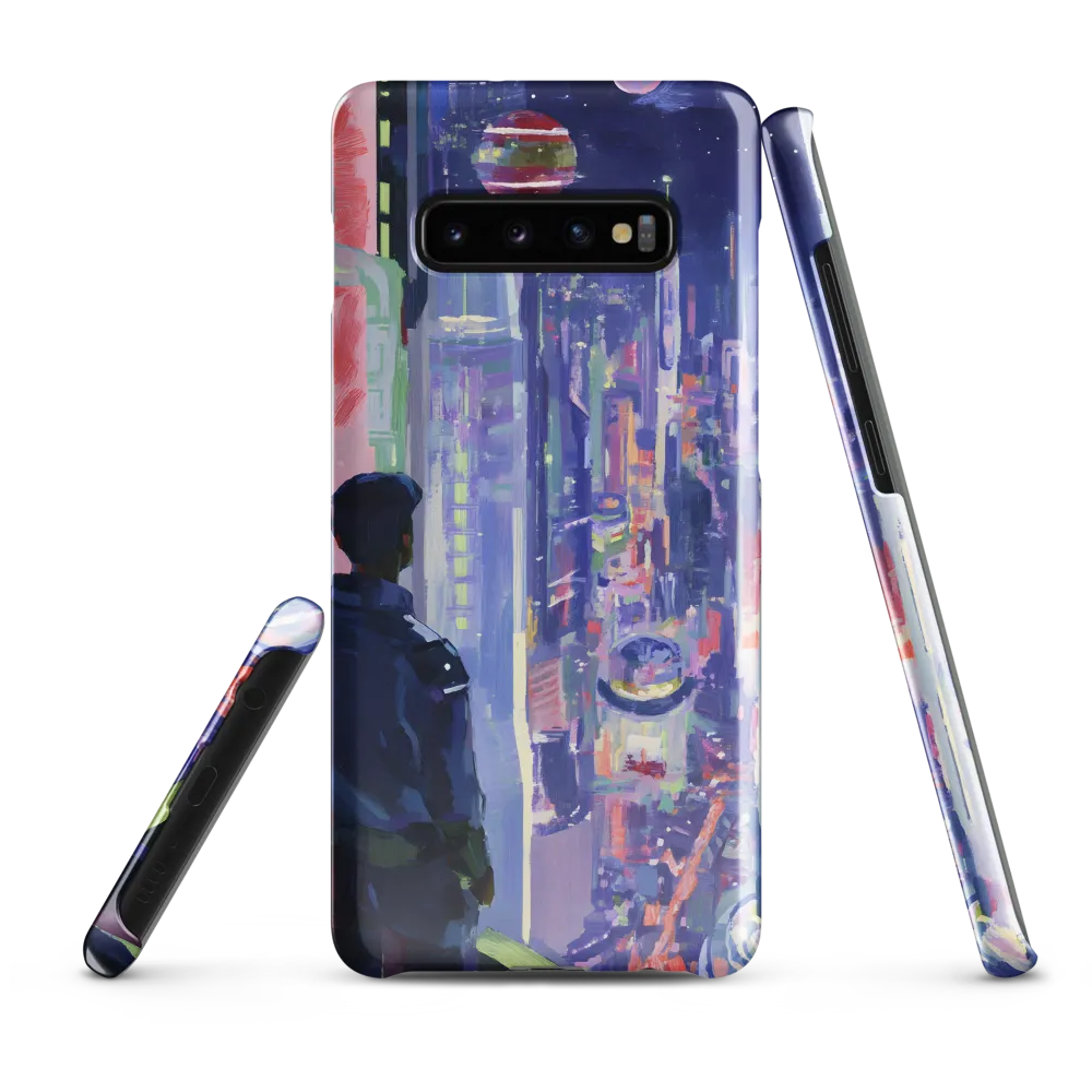 Glimpses of a Neon Future | Phone Case |  S10 Plus | Snap Case | Glossy