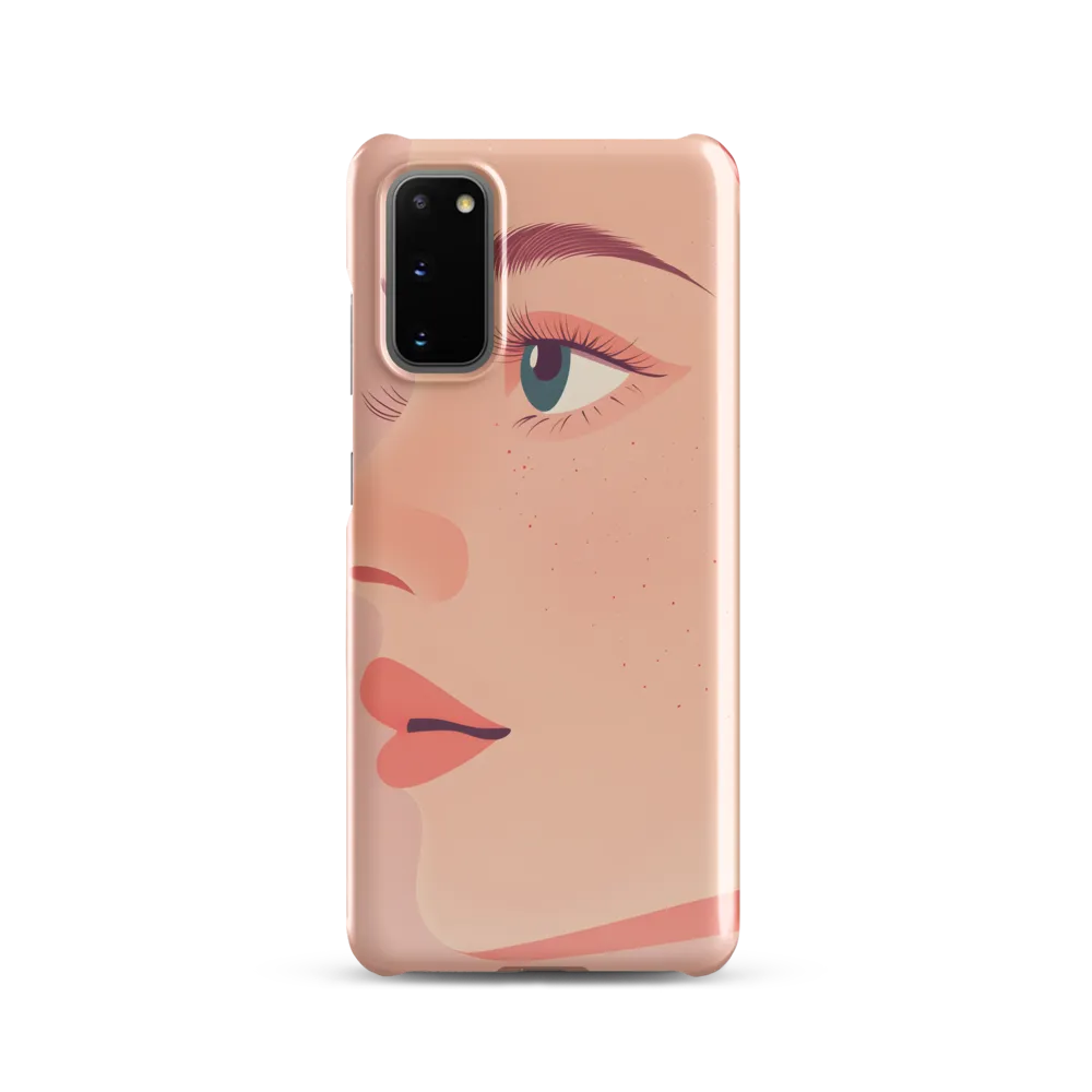 Serenity in Profile | Phone Case |  S20 | Snap Case | Glossy