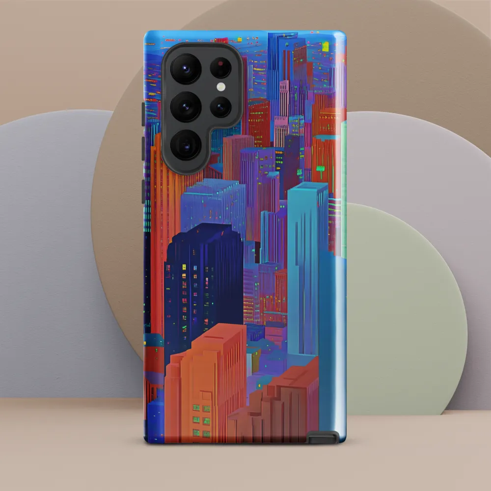 Vibrant Metropolis in Twilight