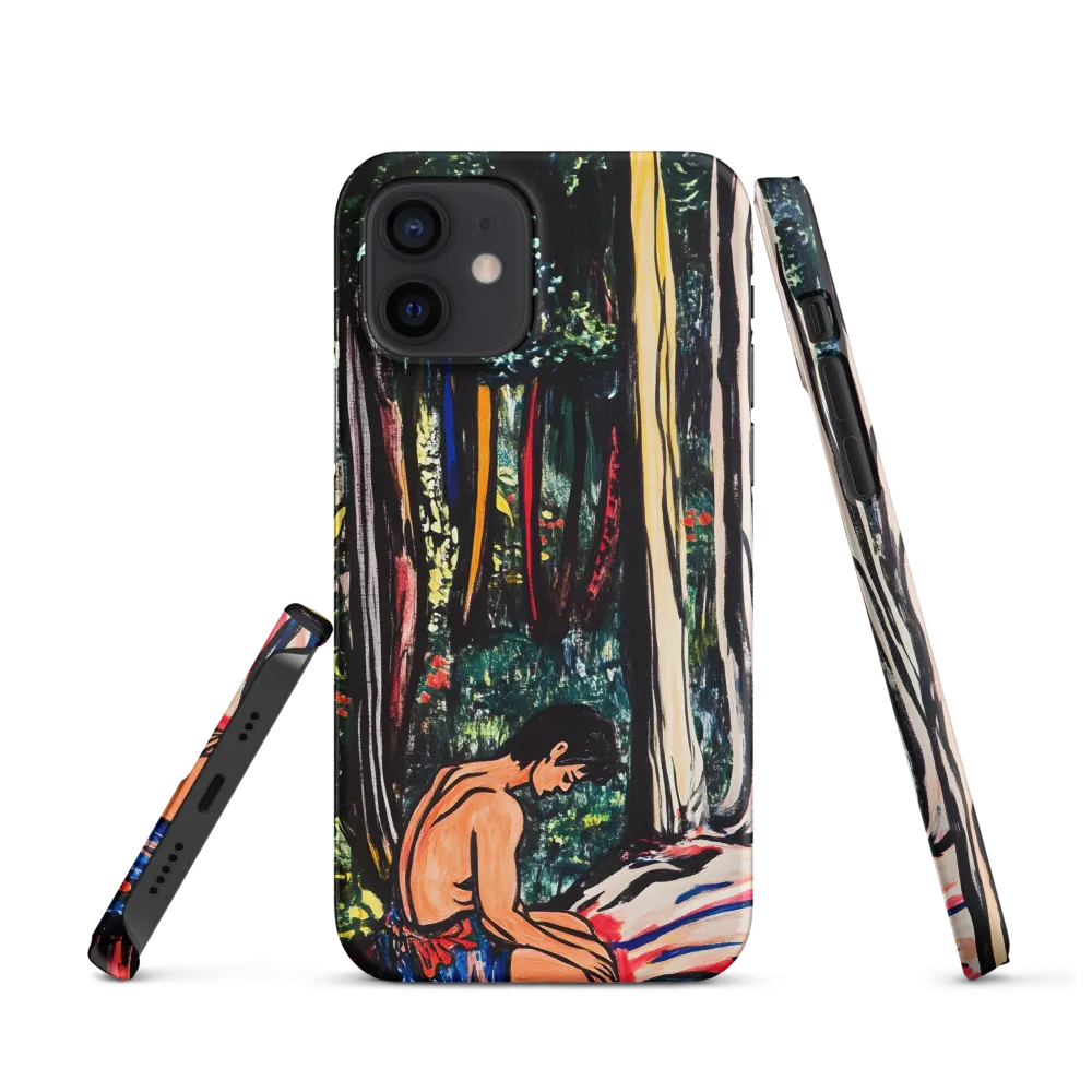 Contemplation in Nature | Phone Case |  12 | Snap Case | Matte