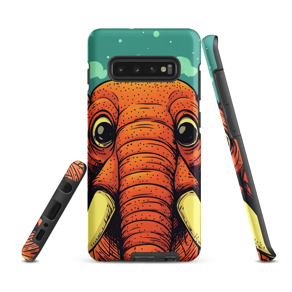 Whimsical Majesty: The Playful Elephant