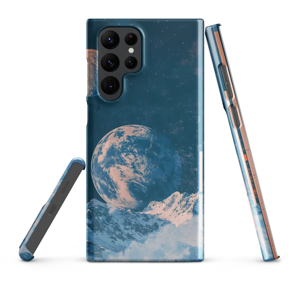 Cosmic Harmony: A Dance Among Celestial Bodies | Phone Case |  S22 Ultra | Snap Case | Glossy