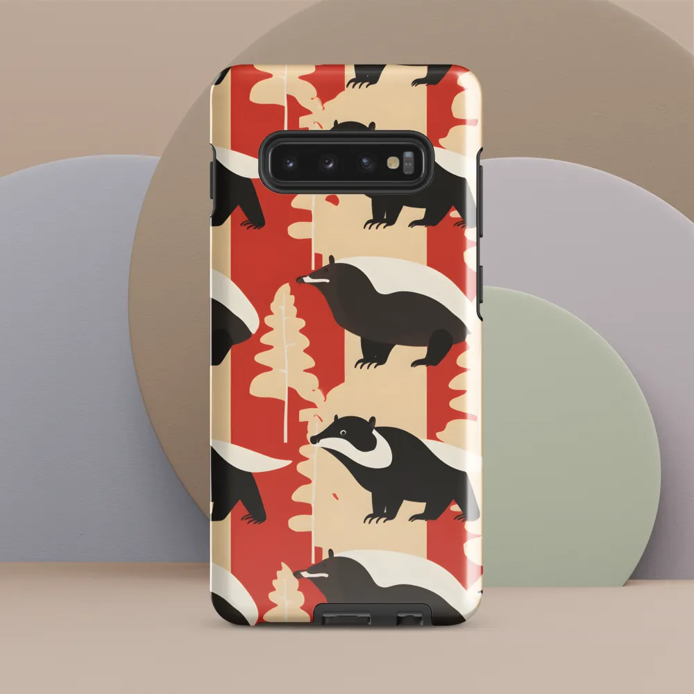 Wildlife Pattern: The Badger Tale