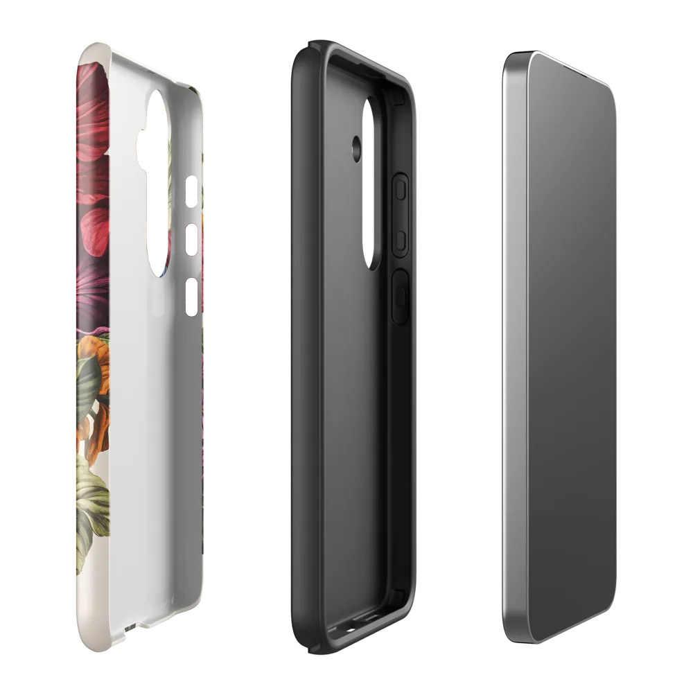 Floral Symphony in Color | Phone Case |  S24 Plus | Tough Case | Glossy