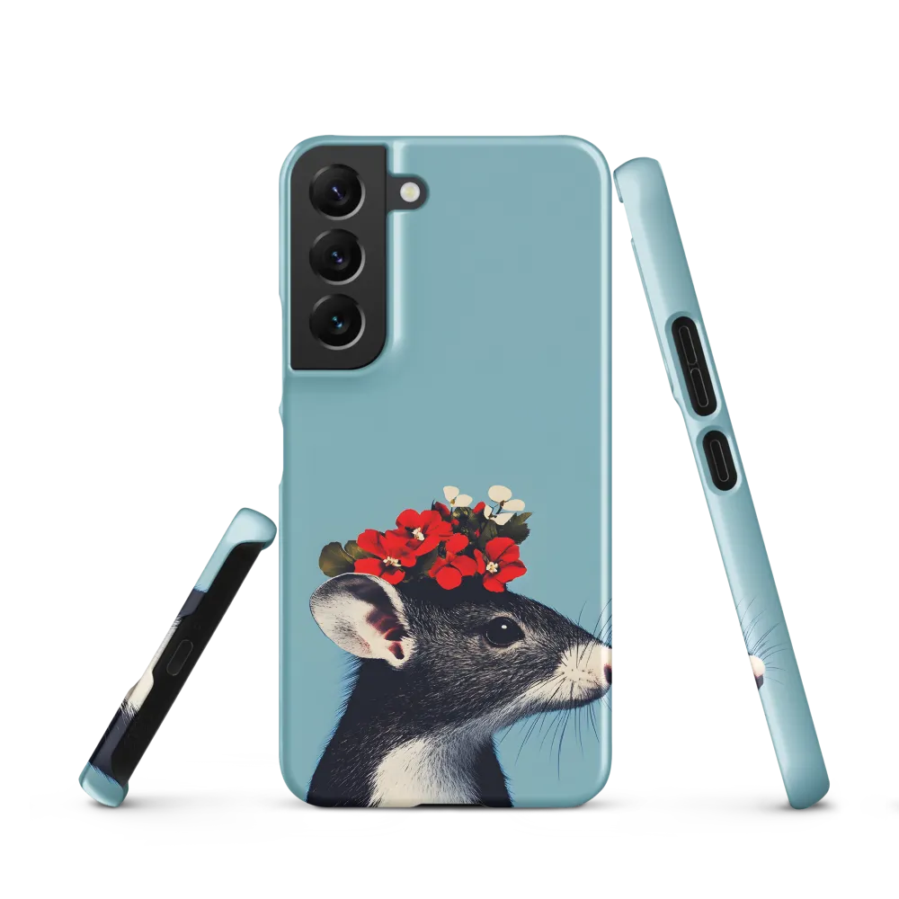 Whimsical Flora: A Mouse's Floral Crown