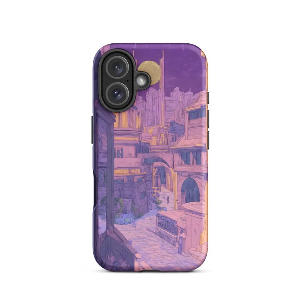 Moonlit Fantasy City | Phone Case |  16 | Tough Case | Matte