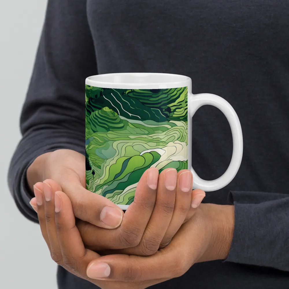 Harmony of the Lush Landscape | Mugs | Multiple Sizes & Colors