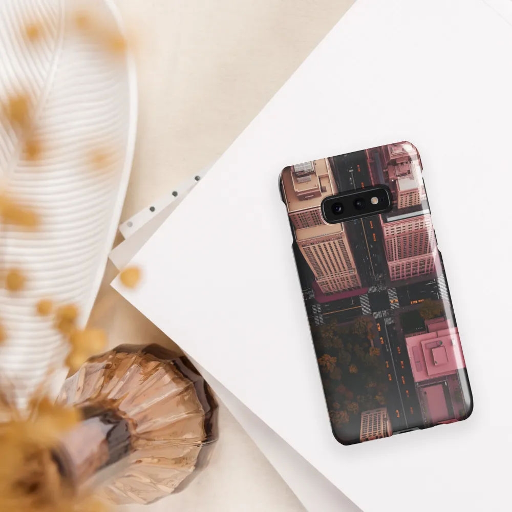 Urban Symphony: Aerial Perspectives | Phone Case |  S10e | Snap Case | Glossy