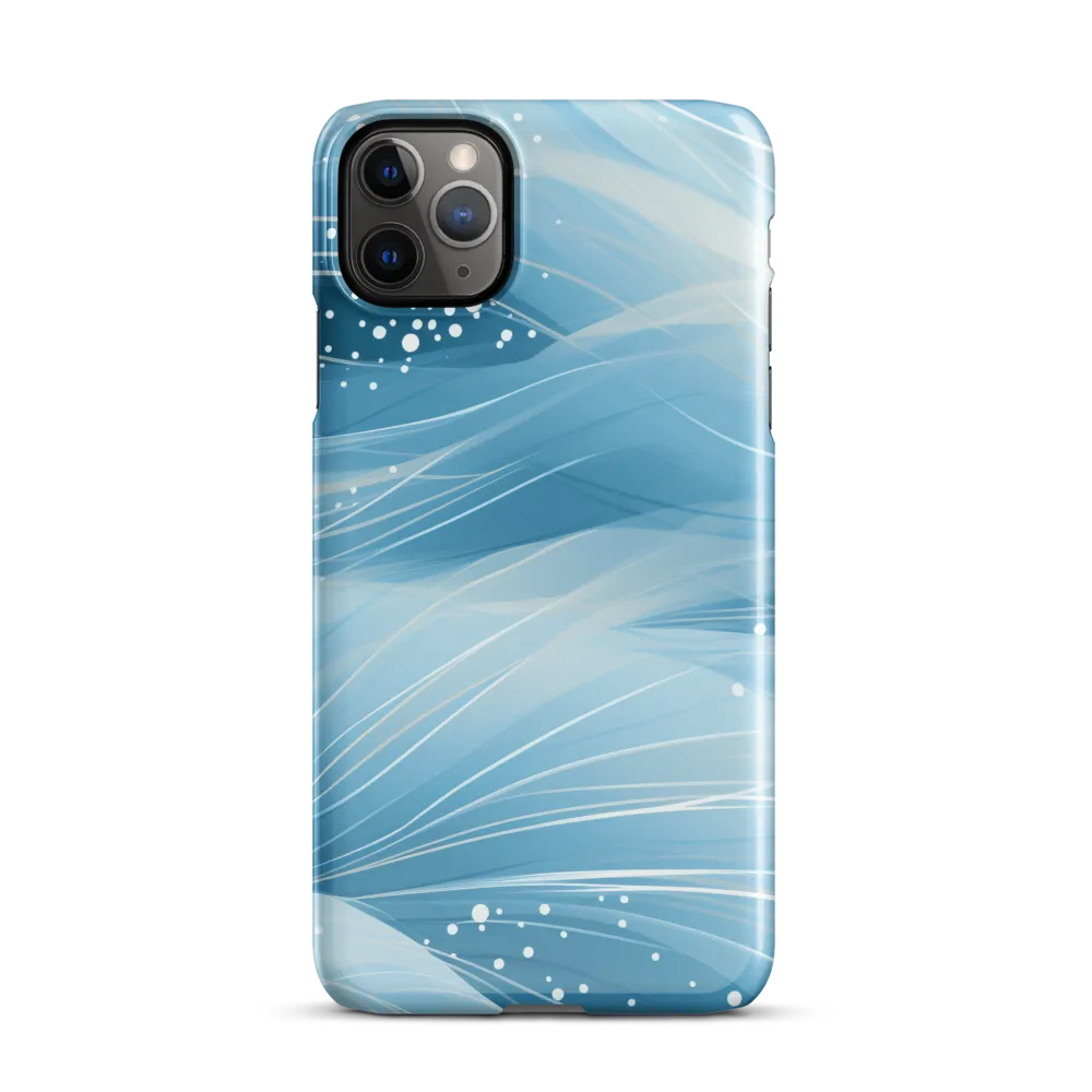 Ethereal Ocean Waves | Phone Case |  11 Pro Max | Snap Case | Glossy