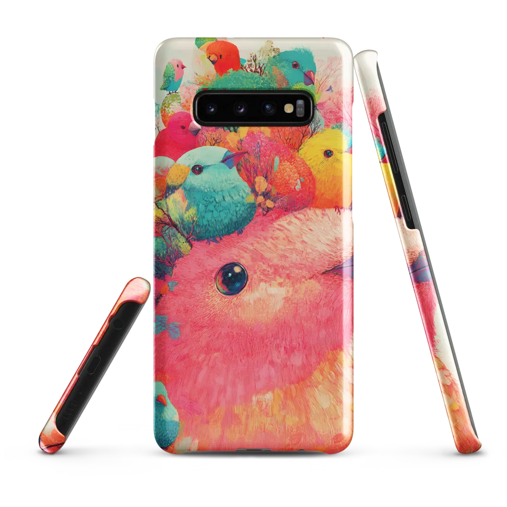 The Whimsical Crown of Color | Phone Case |  S10 Plus | Snap Case | Glossy