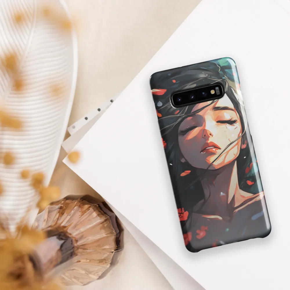 Whispers of Melancholy | Phone Case |  S10 Plus | Snap Case | Glossy