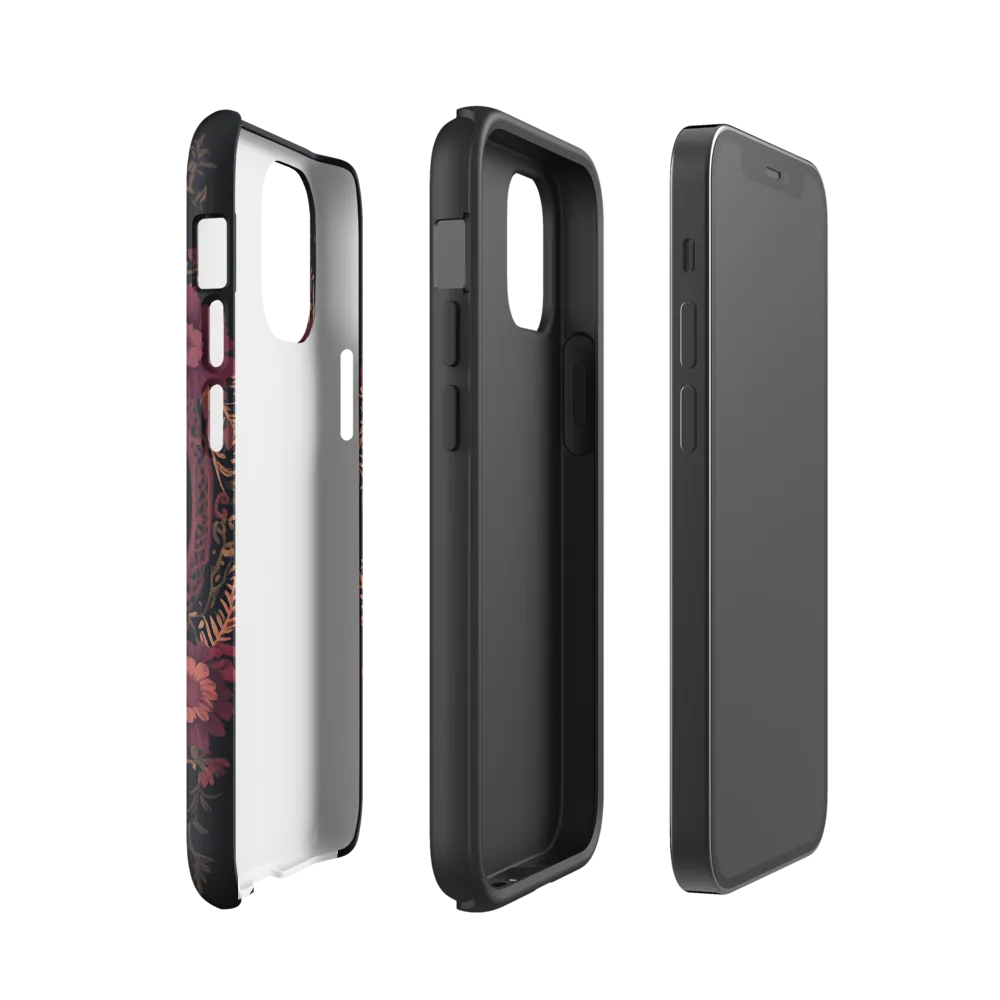Regal Reverie: The Ornate Elephant | Phone Case |  12 mini | Tough Case | Matte