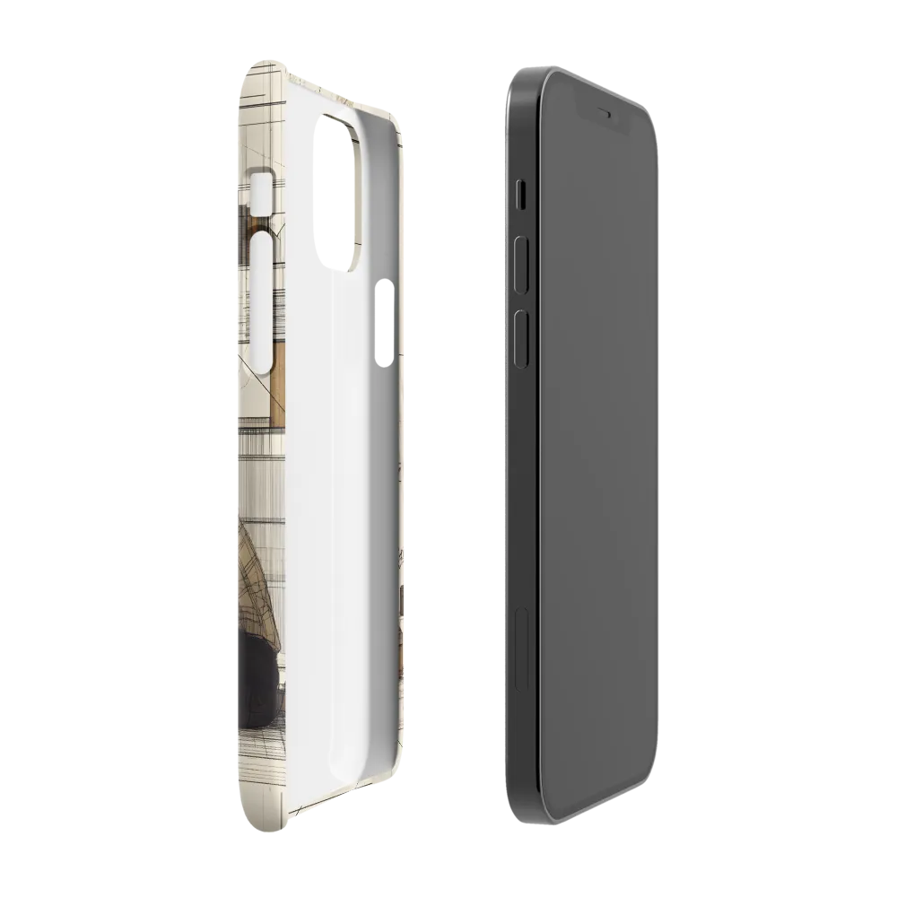 Quiet Reflections in Line | Phone Case |  12 | Snap Case | Glossy