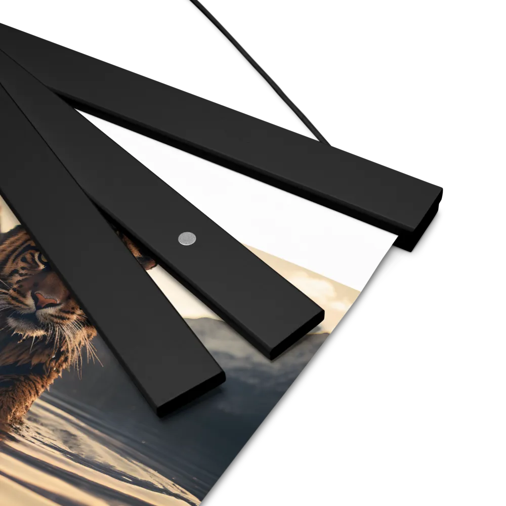 Majestic Reflection: The Tiger's Domain