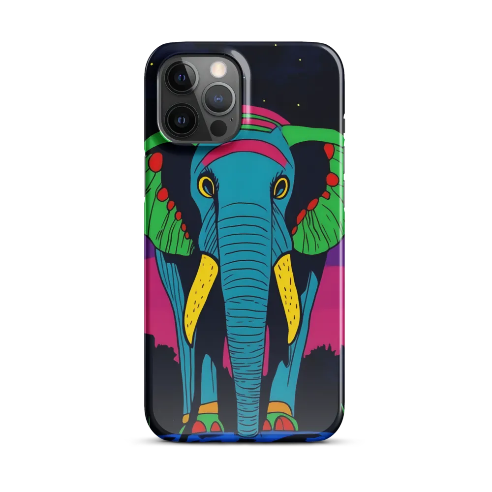 Whimsical Majesty: The Vibrant Elephant